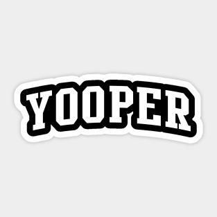 yooper Sticker